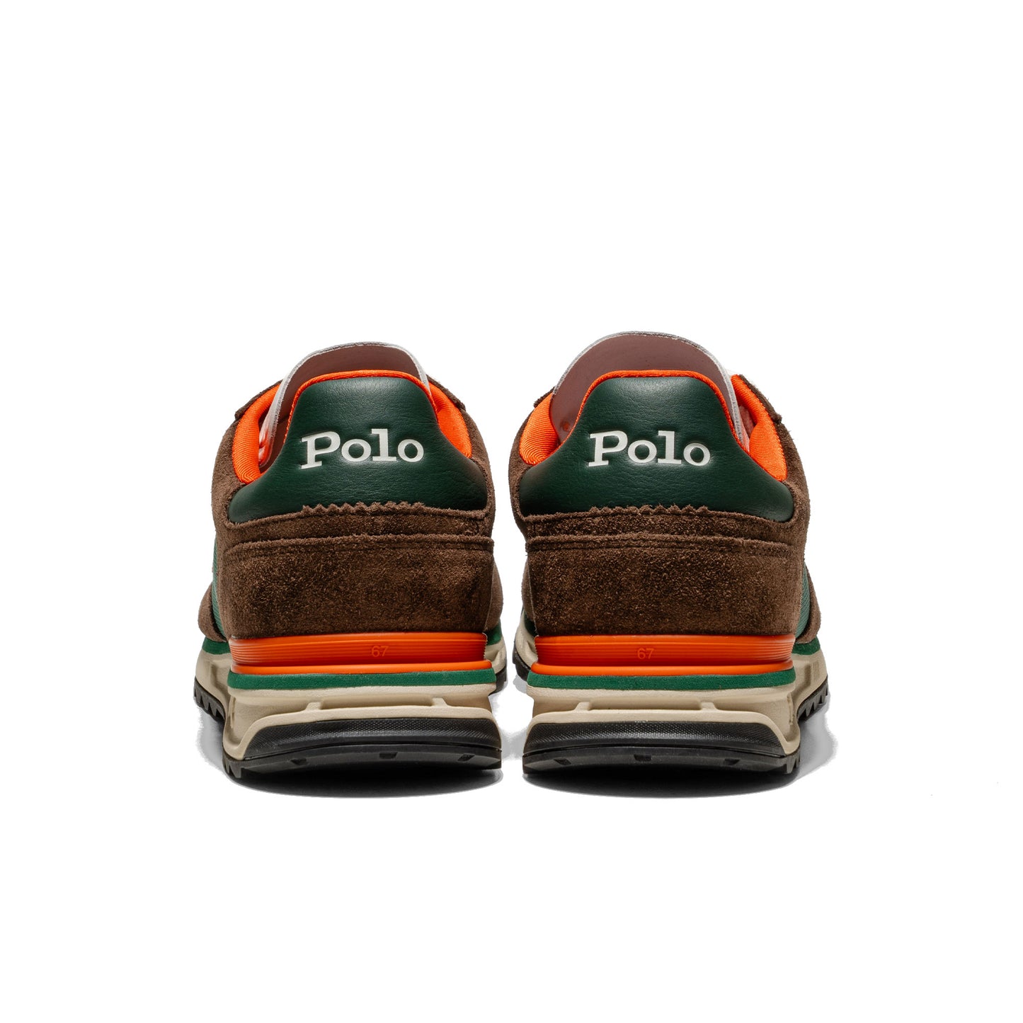 Polo Ralph Lauren Varick Chocolate Brown/Forest/Orange - 809974040002