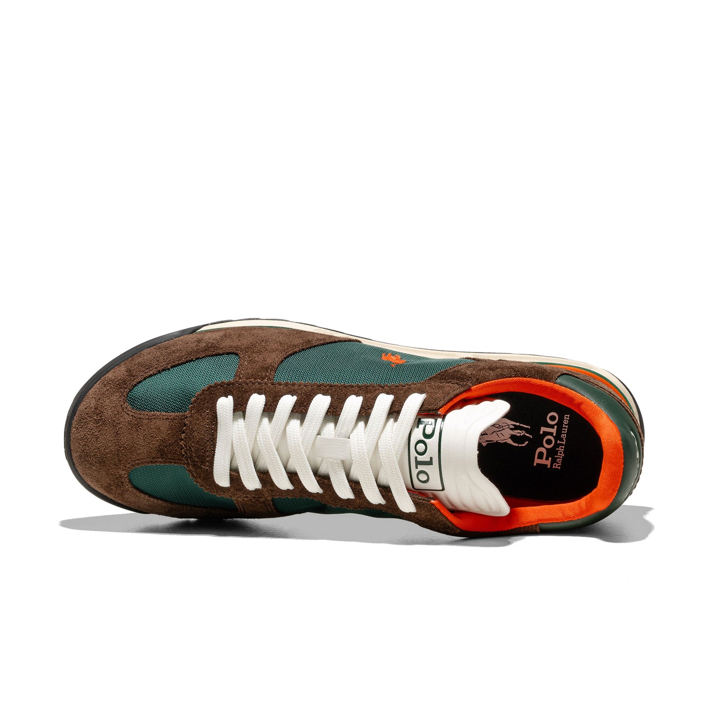 Polo Ralph Lauren Varick Chocolate Brown/Forest/Orange - 809974040002