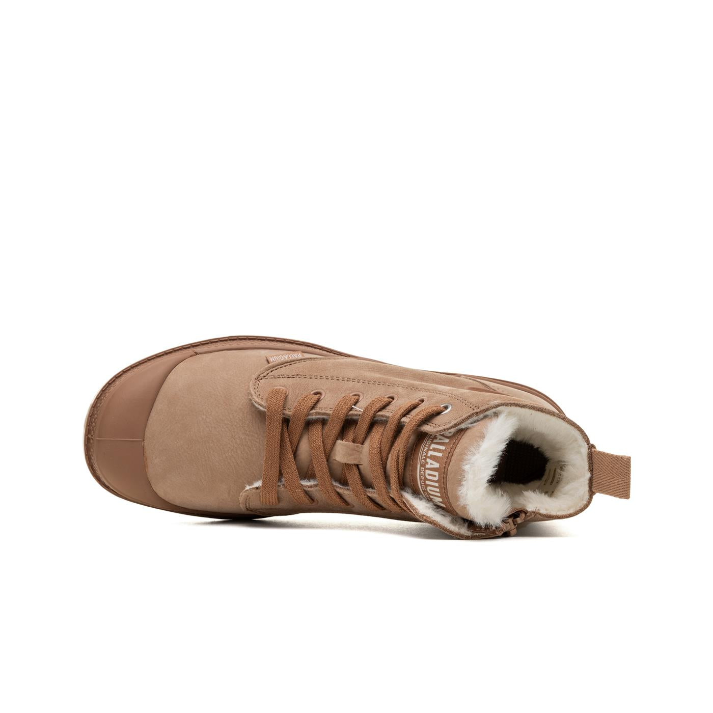 Palladium Pampa Hi Zip Wool Nude Brown - 95982-254-M