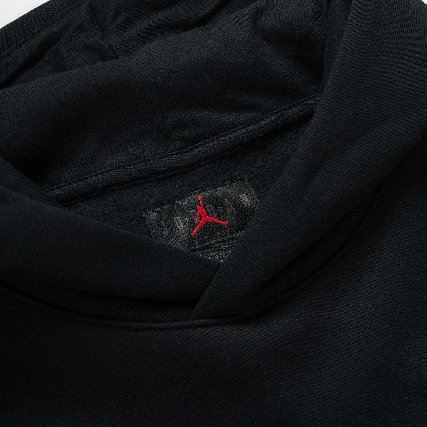 Nike Jordan Boys Essentials PO Hoodie Black/White  - 95A715-023