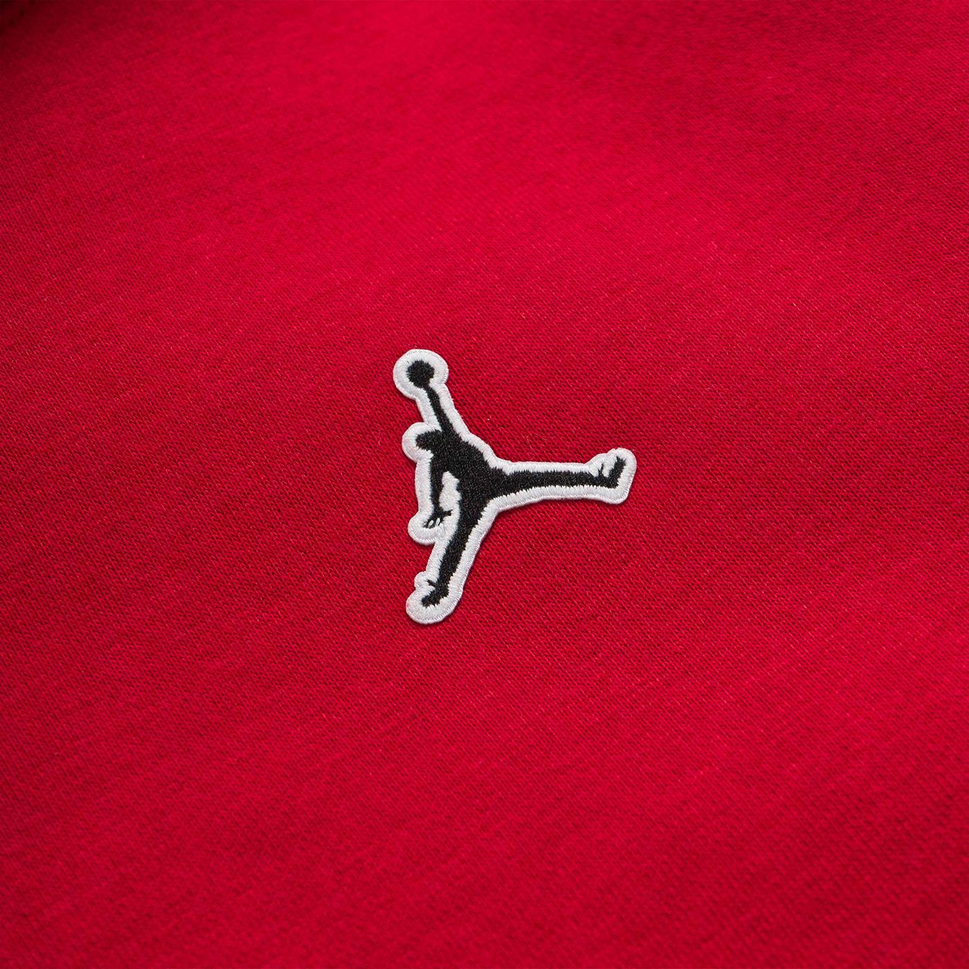 Nike Jordan Boys Essentials PO Hoodie Gym Red/Black-White - 95A715-R78