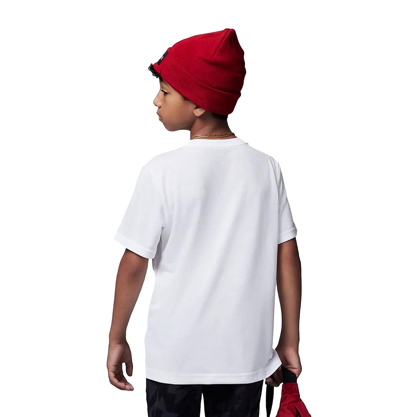 Nike Jordan Boys Jumpman Sustainable Graphic T-Shirt White - 95B922-001
