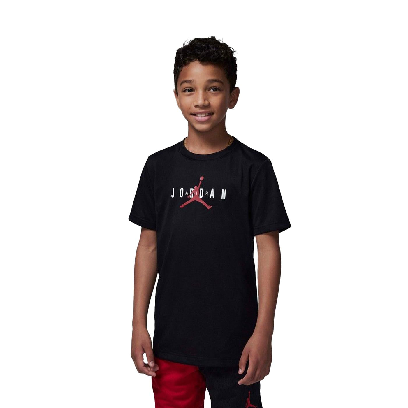 Nike Jordan Boys Jumpman Sustainable Graphic T-Shirt Black  - 95B922-023