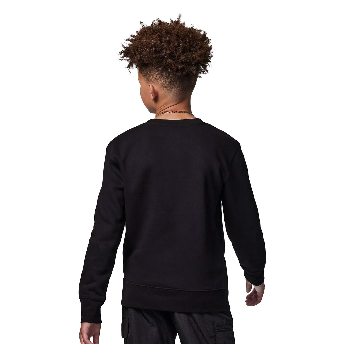 Nike Jordan Boys Essentials Crew Black/White - 95C577-023