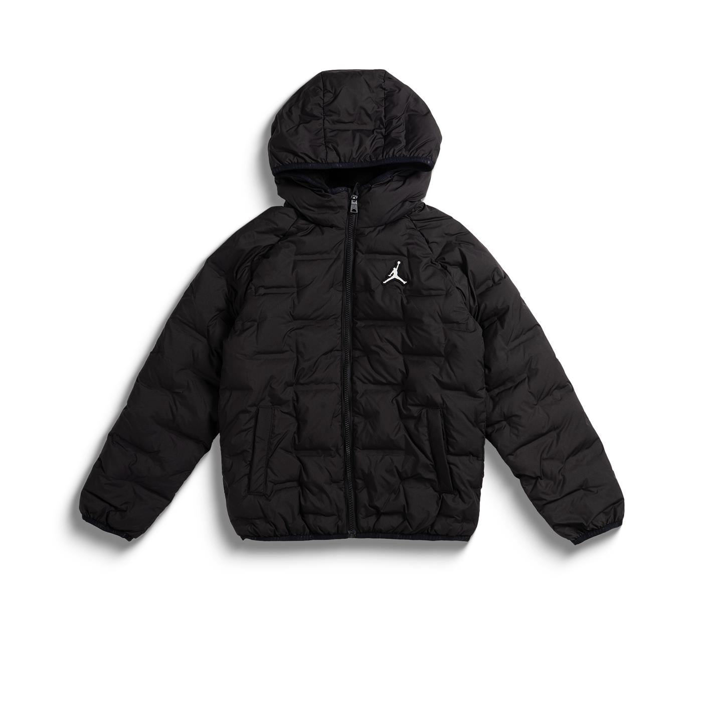 Nike Jordan Boys Welded Jordan Puffer Jacket Black - 95D194-023