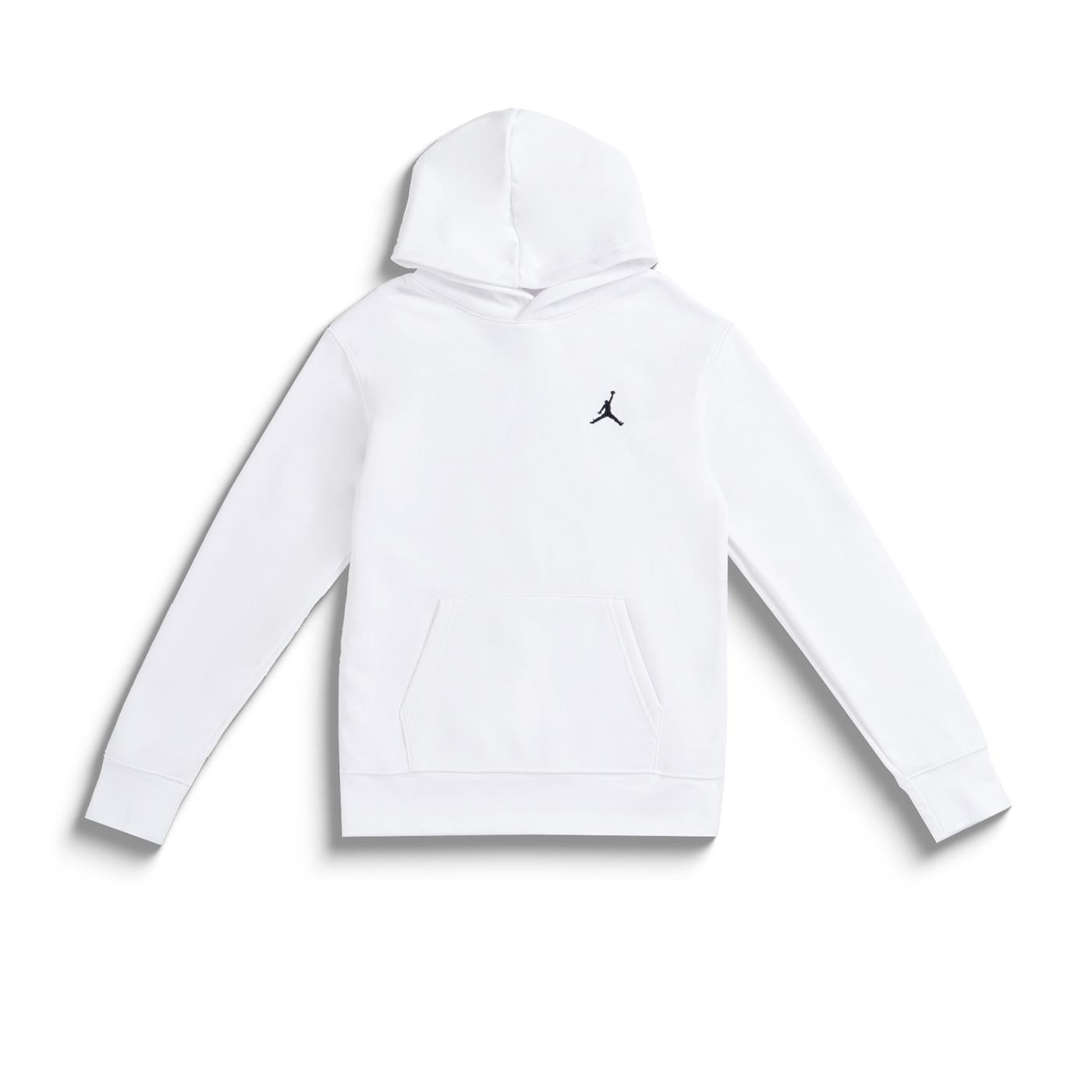 Nike Jordan Boys Brooklyn Fleece PO White - 95D232-001