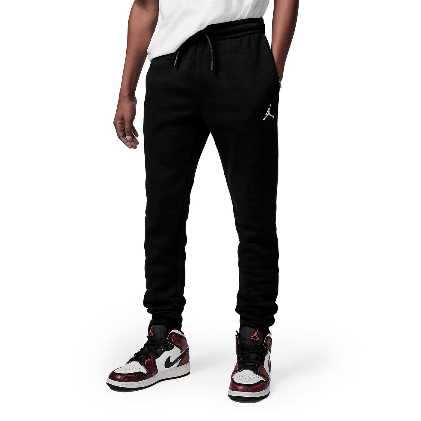 Nike Jordan Boys Brooklyn Fleece Essential Pant Black  - 95D234-023