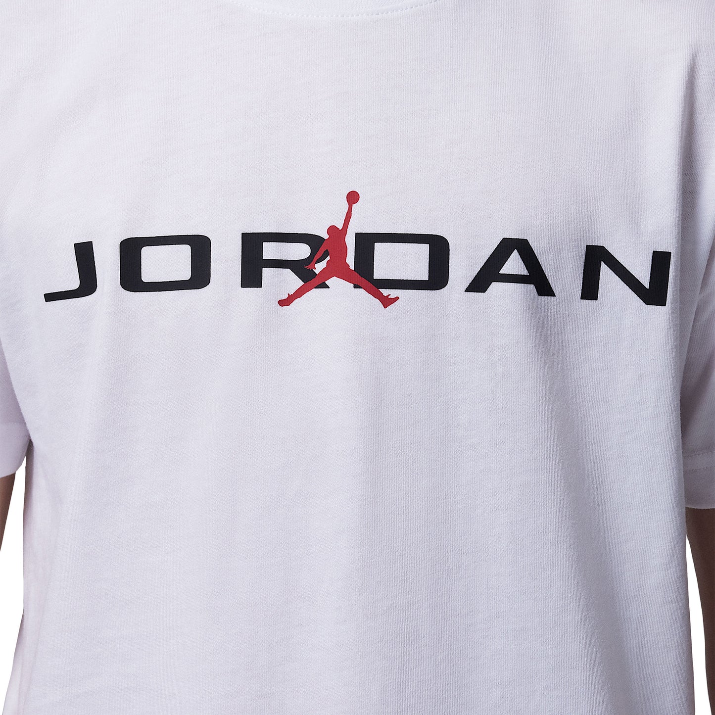 Nike Jordan Boys Air Stretch SS Crew Tee White - 95D628-001