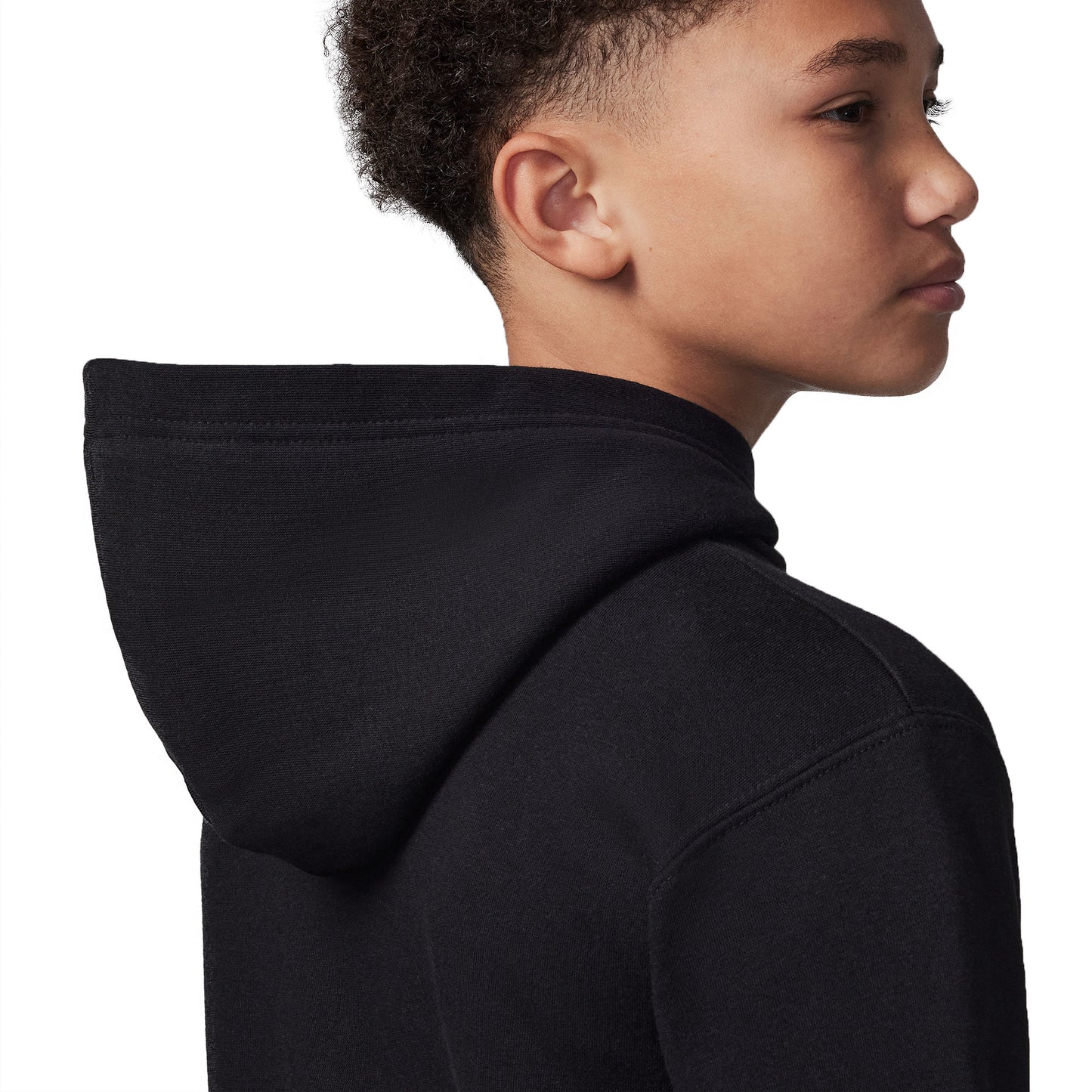 Nike Jordan Boys MJ Baseline PO Hoodie Black - 95D665-023