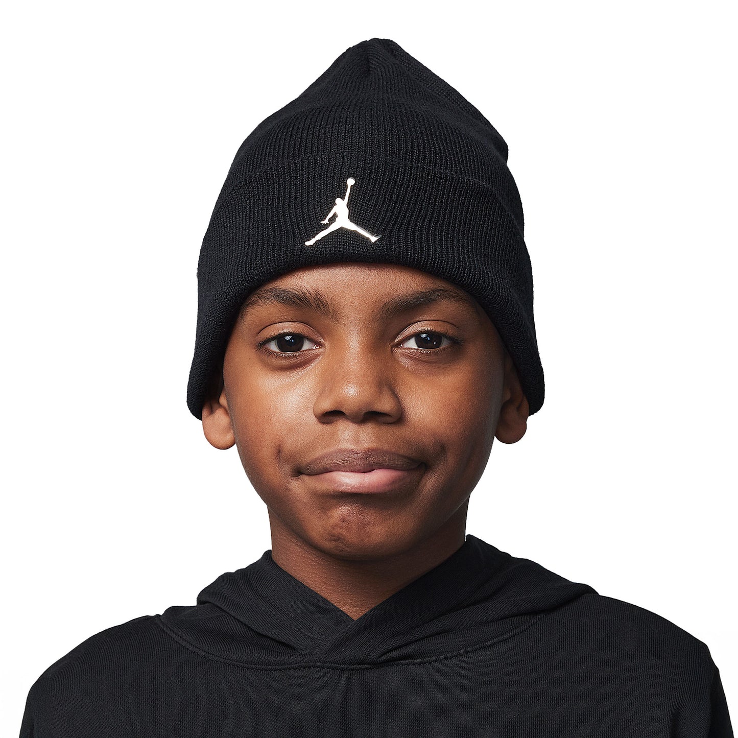 Nike Jordan Boys Cuffed Beanie Black - 9A0063-023