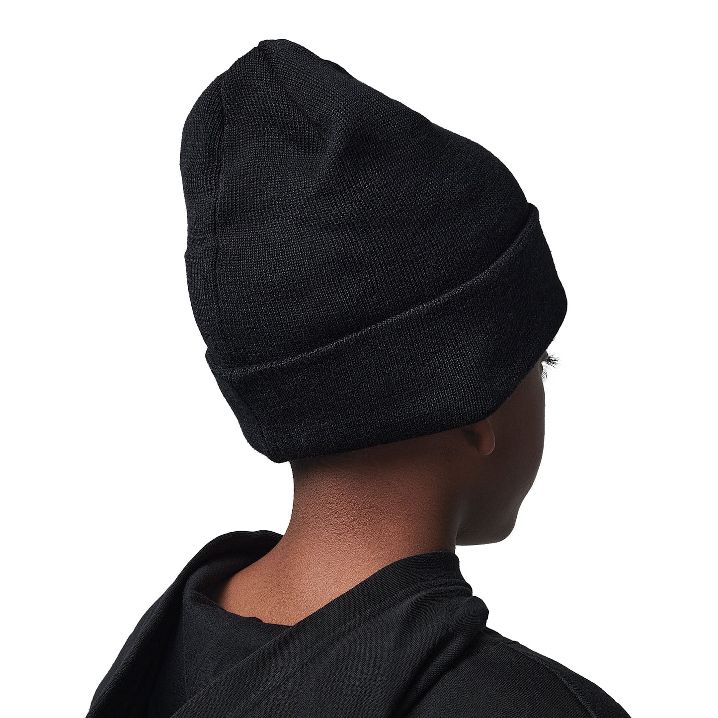 Nike Jordan Boys Cuffed Beanie Black - 9A0063-023