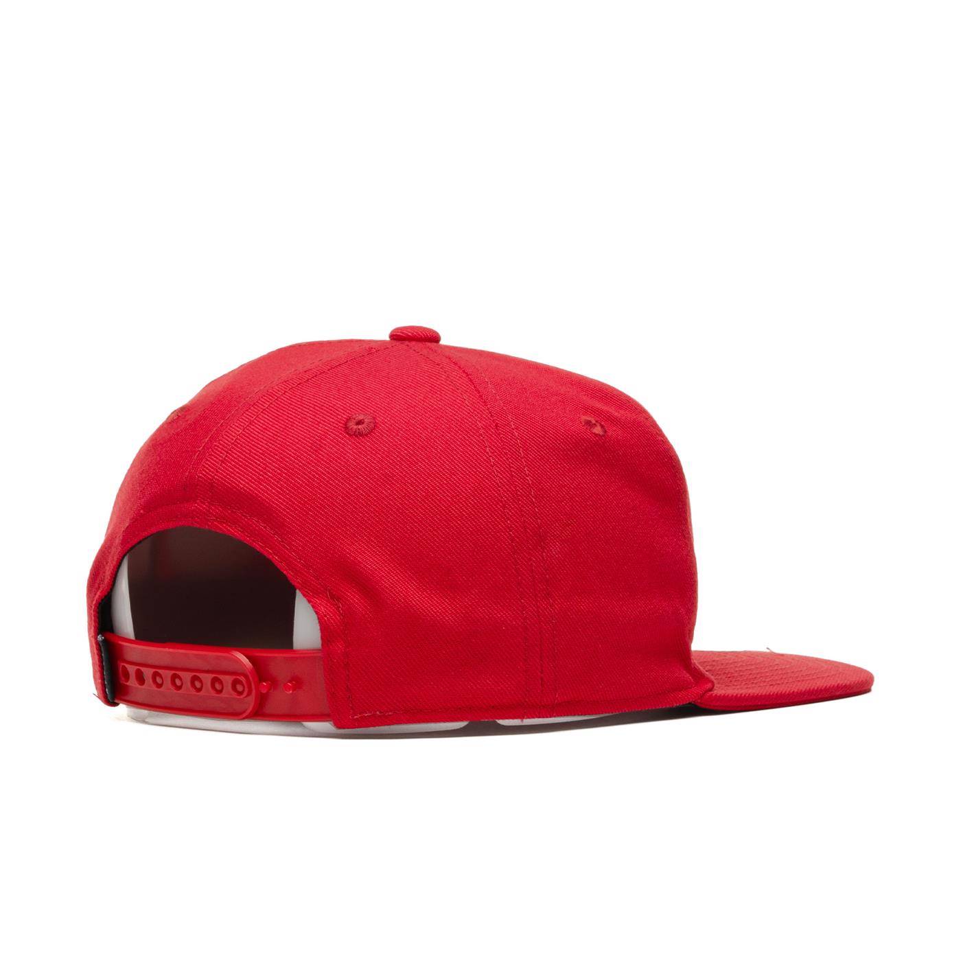 Nike Jordan Boys Jersey Flatbrim Cap Gym Red - 9A0781-R78