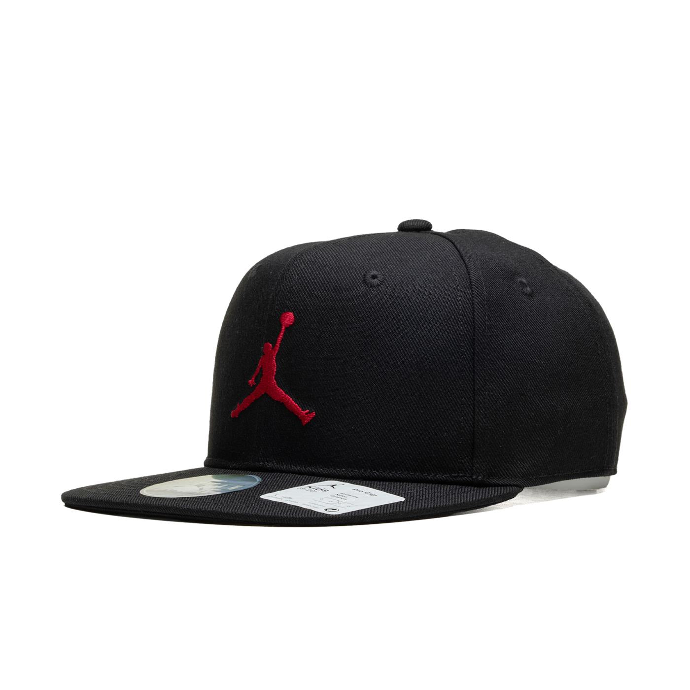 Nike Jordan Boys Jumpman Snapback Black-Gym Red - 9A1795-KR5