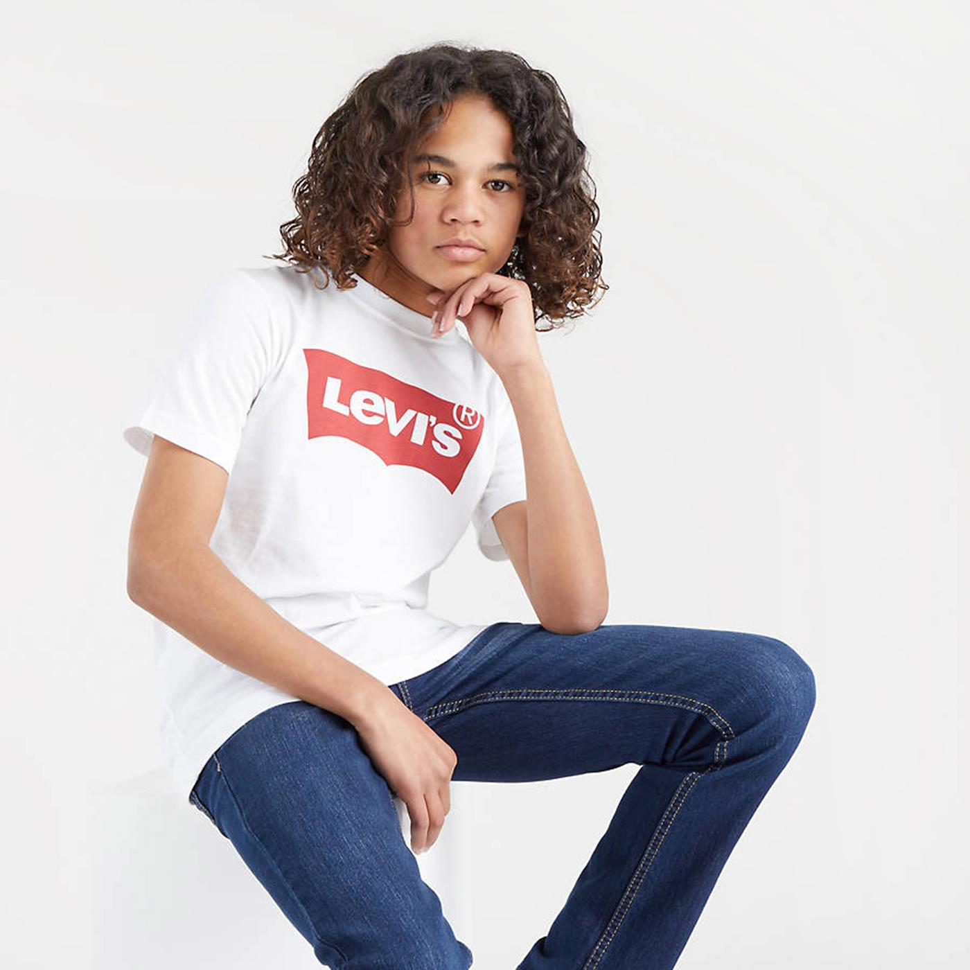 Levis Batwing Tee White  - 9E8157-001