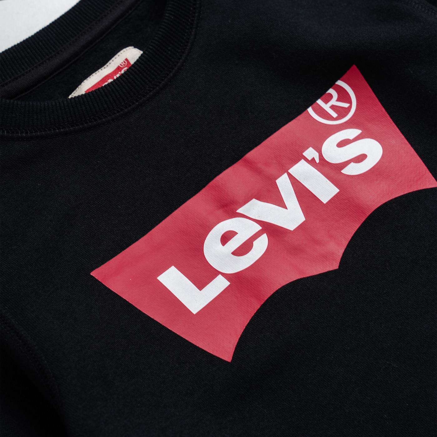 Levis Batwing Crewneck Sweatshirt Black  - 9E9079-023