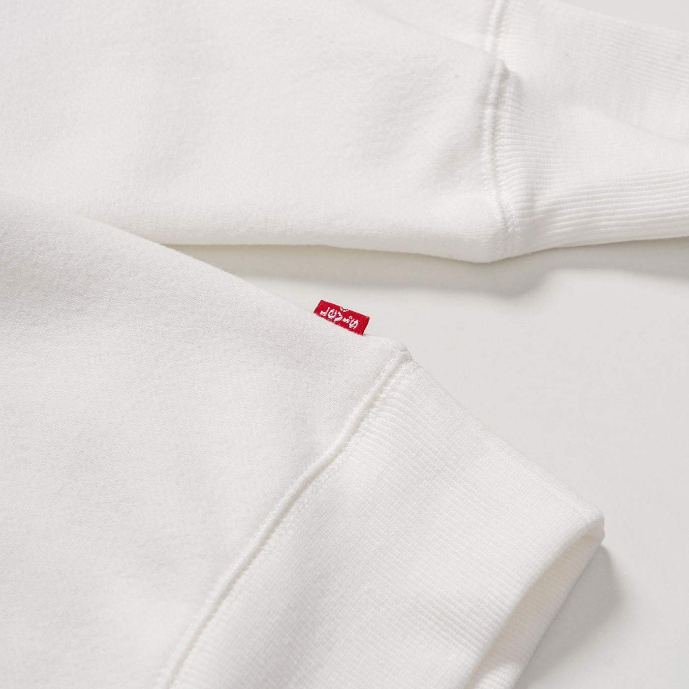 Levis Batwing Crewneck Sweatshirt White  - 9E9079-W43