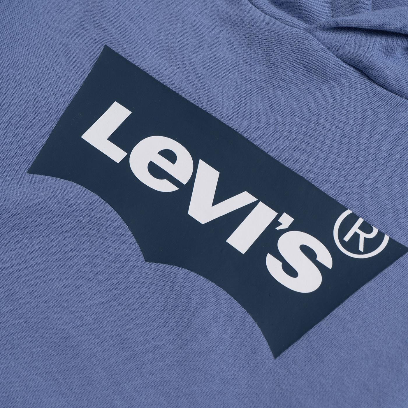 Levis Batwing Pullover Hoodie Colony Blue - 9EE910-B1W