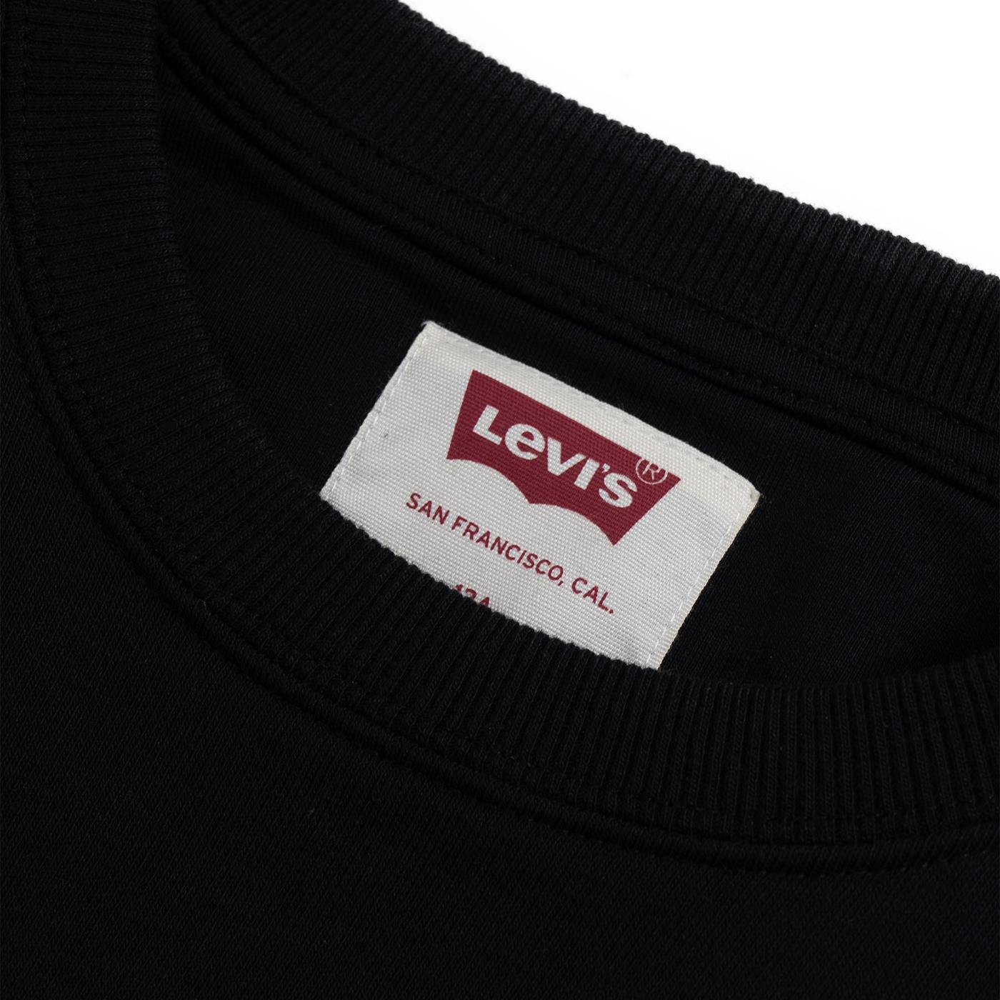 Levis Poster Logo Crewneck Black  - 9EH066-023