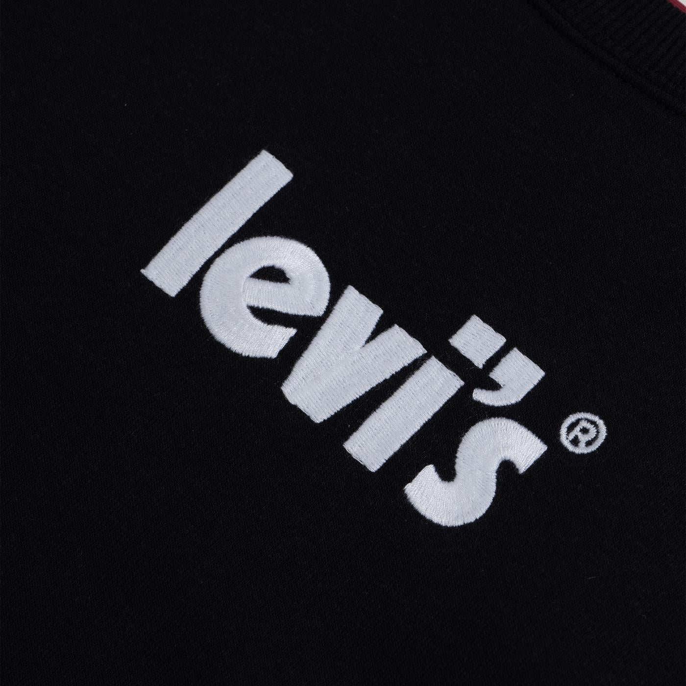 Levis Poster Logo Crewneck Black  - 9EH066-023
