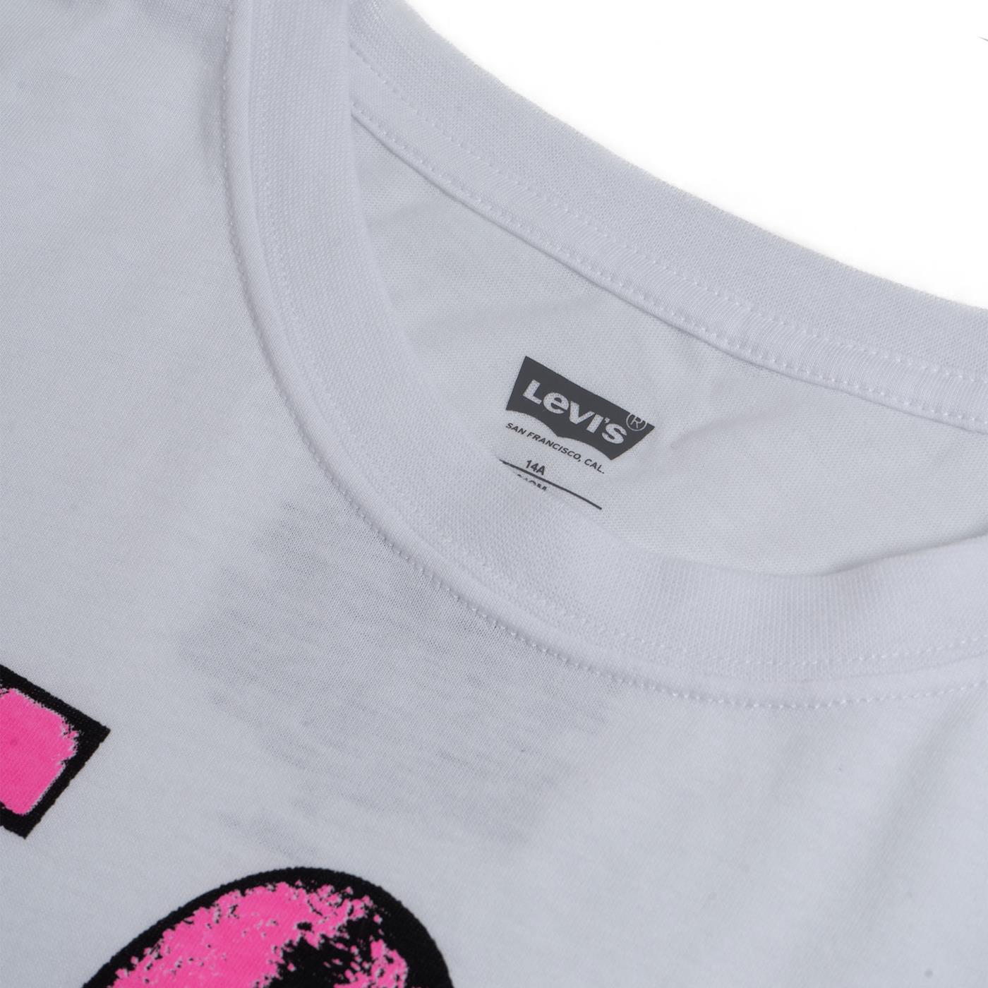 Levis 501 The Original Tee Bright White  - 9EH882-W1T