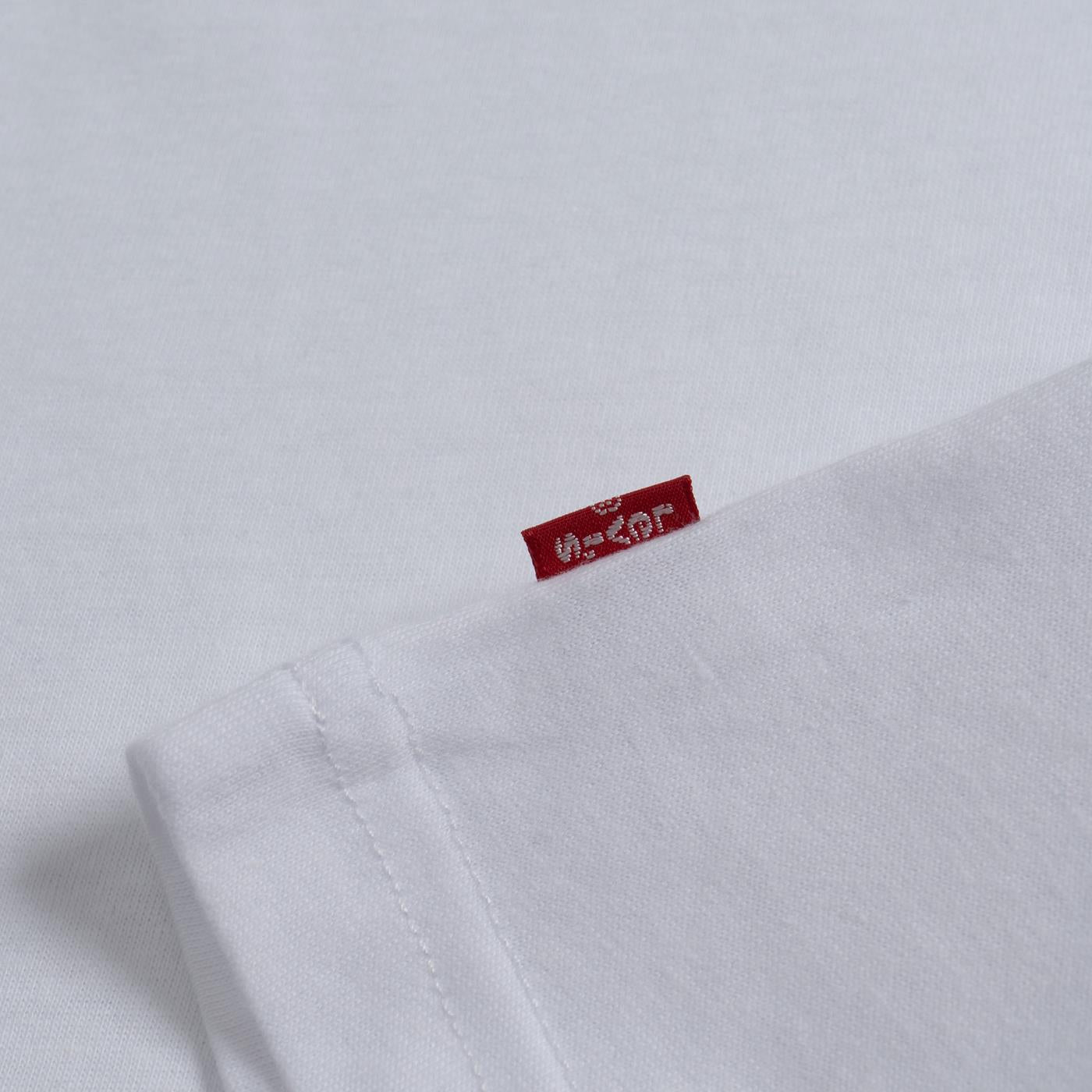 Levis 501 The Original Tee Bright White - 9EH882-W1T