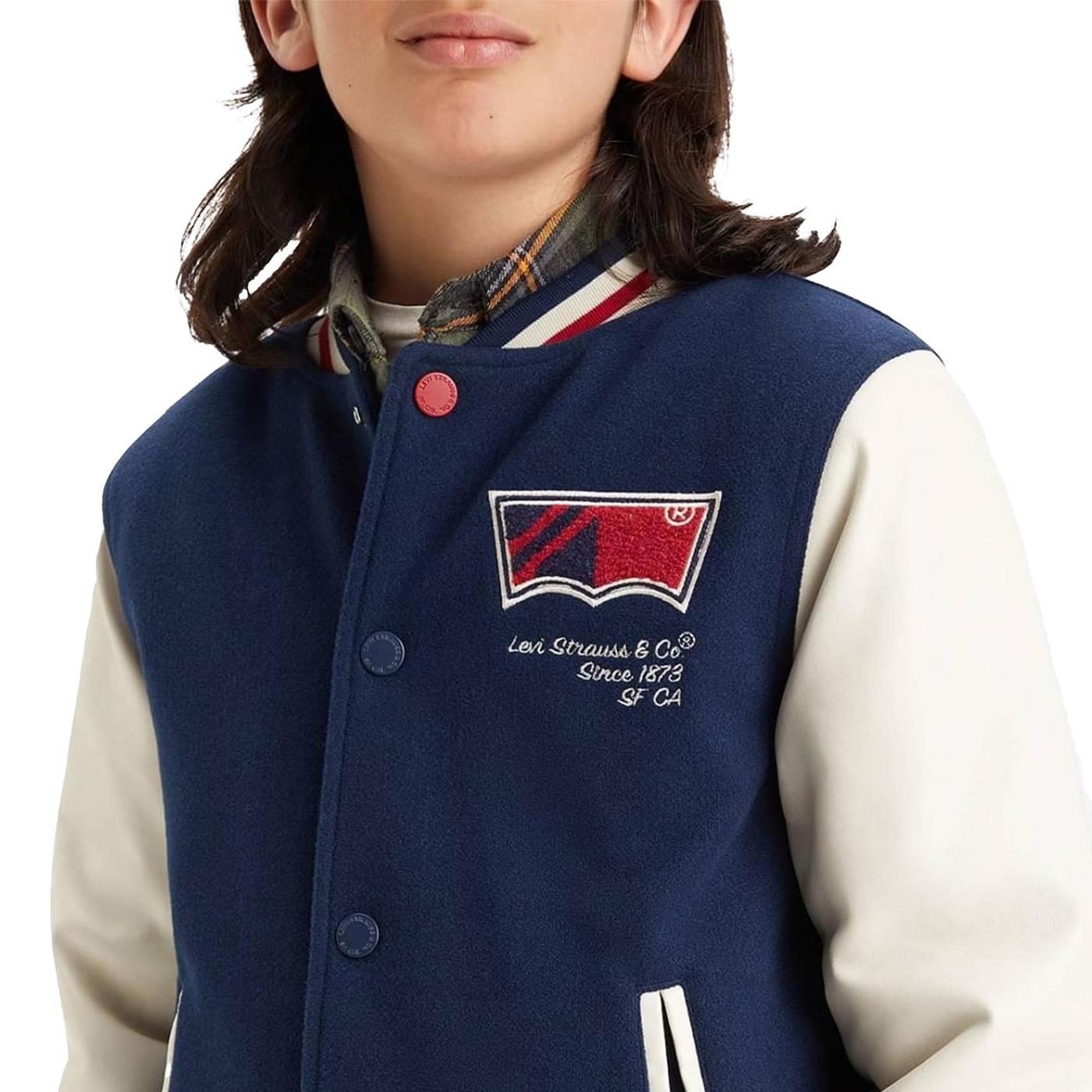 Levis Varsity Jacket Navy Blue - 9EH926-C8D