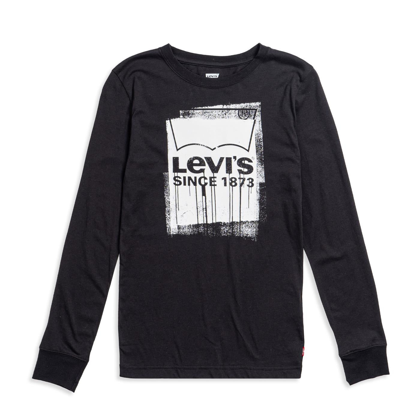 Levis Wet Paint L/S Tee Black - 9EJ331-K84