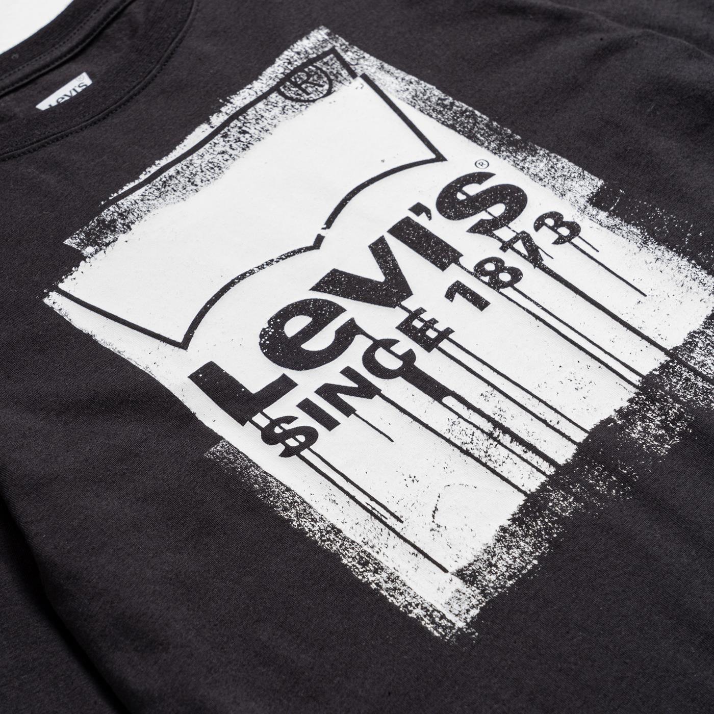 Levis Wet Paint L/S Tee Black - 9EJ331-K84
