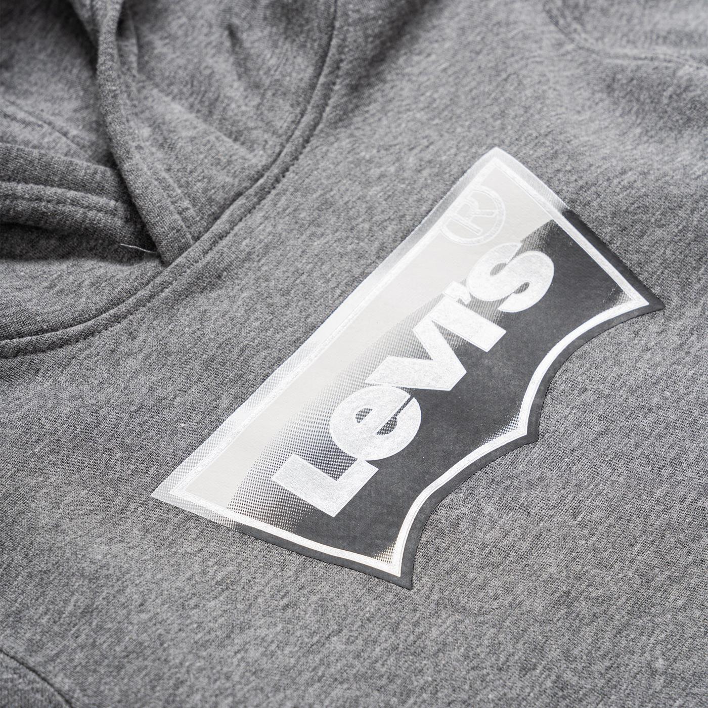 Levis Batwing Fill Hoodie Dark Grey - 9EJ829-C81