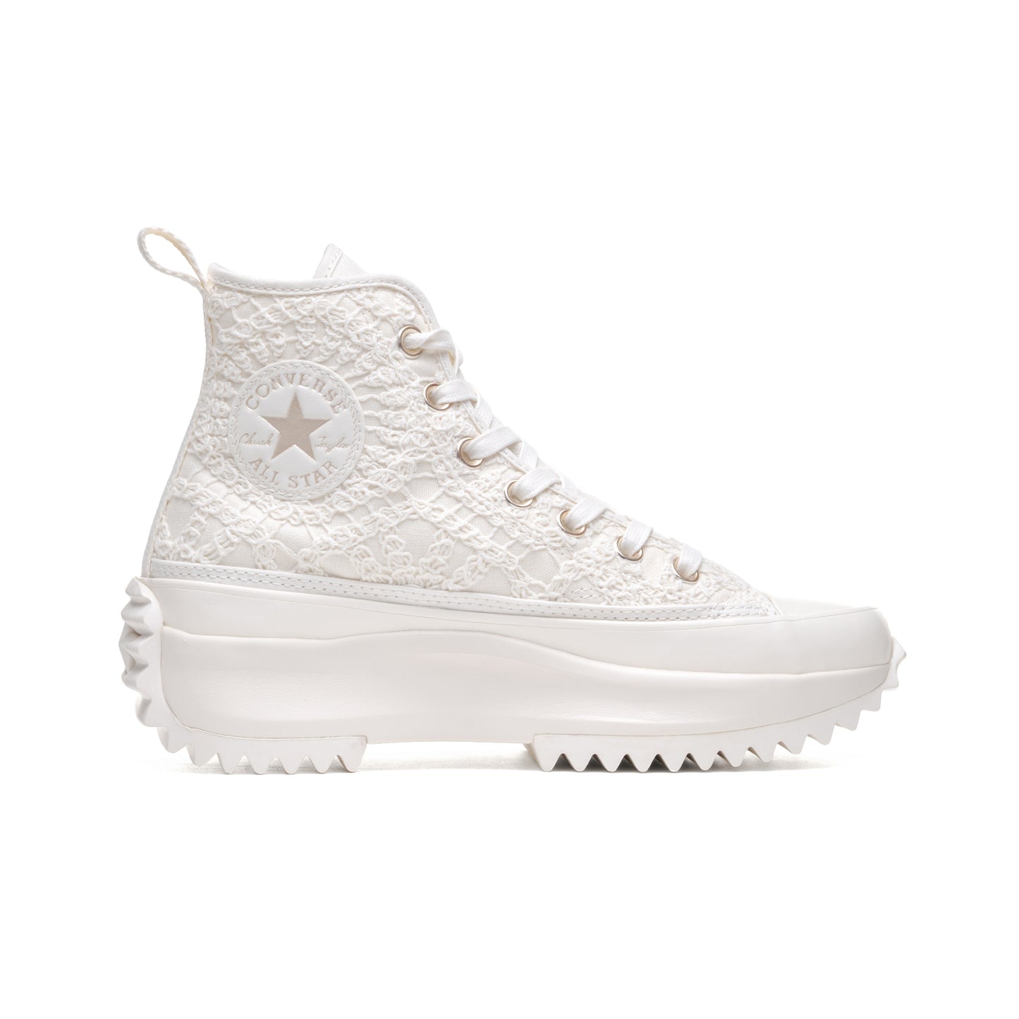 Converse Run Star Hike Hi Egret/Egret/Light Gold