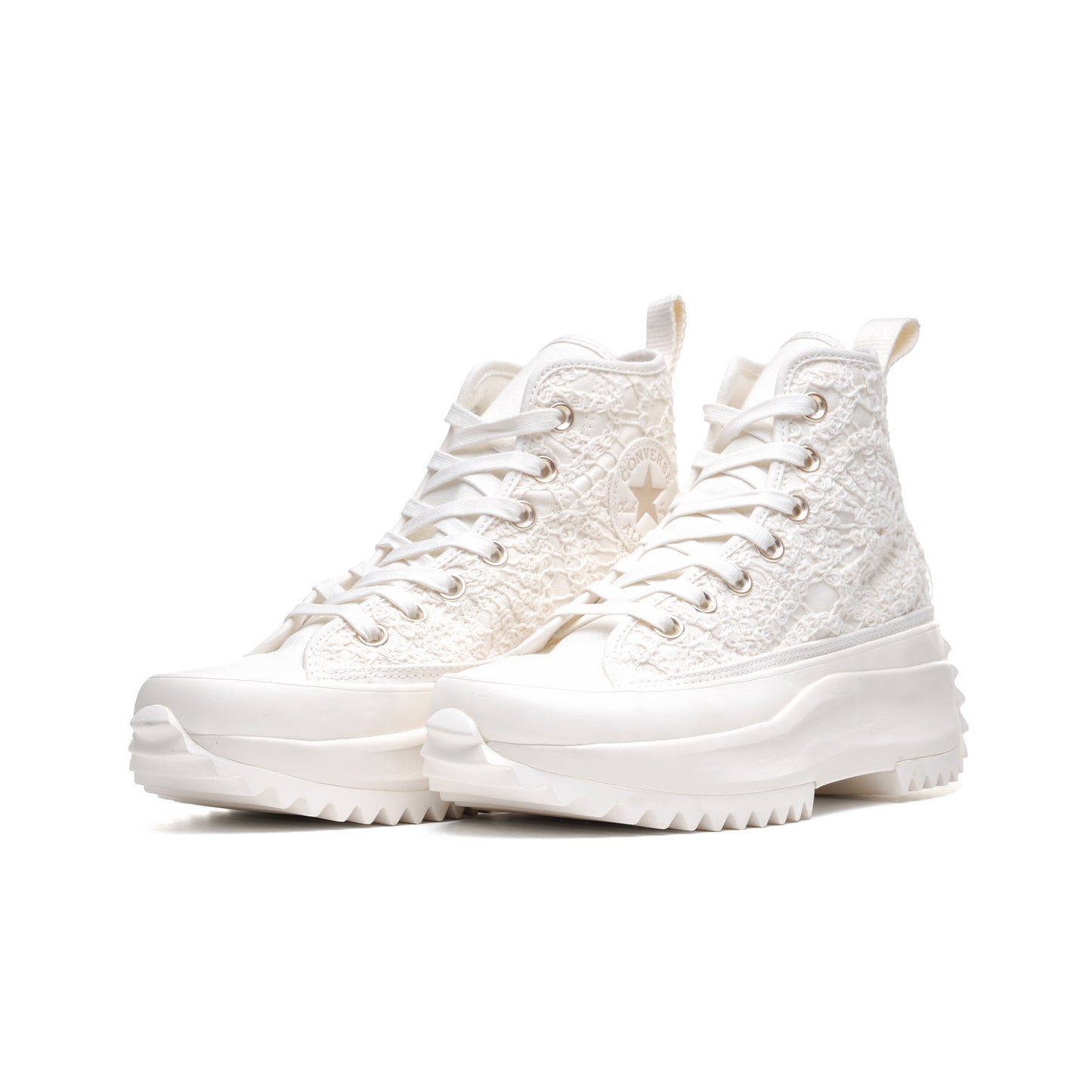 Converse Run Star Hike Hi Egret/Egret/Light Gold