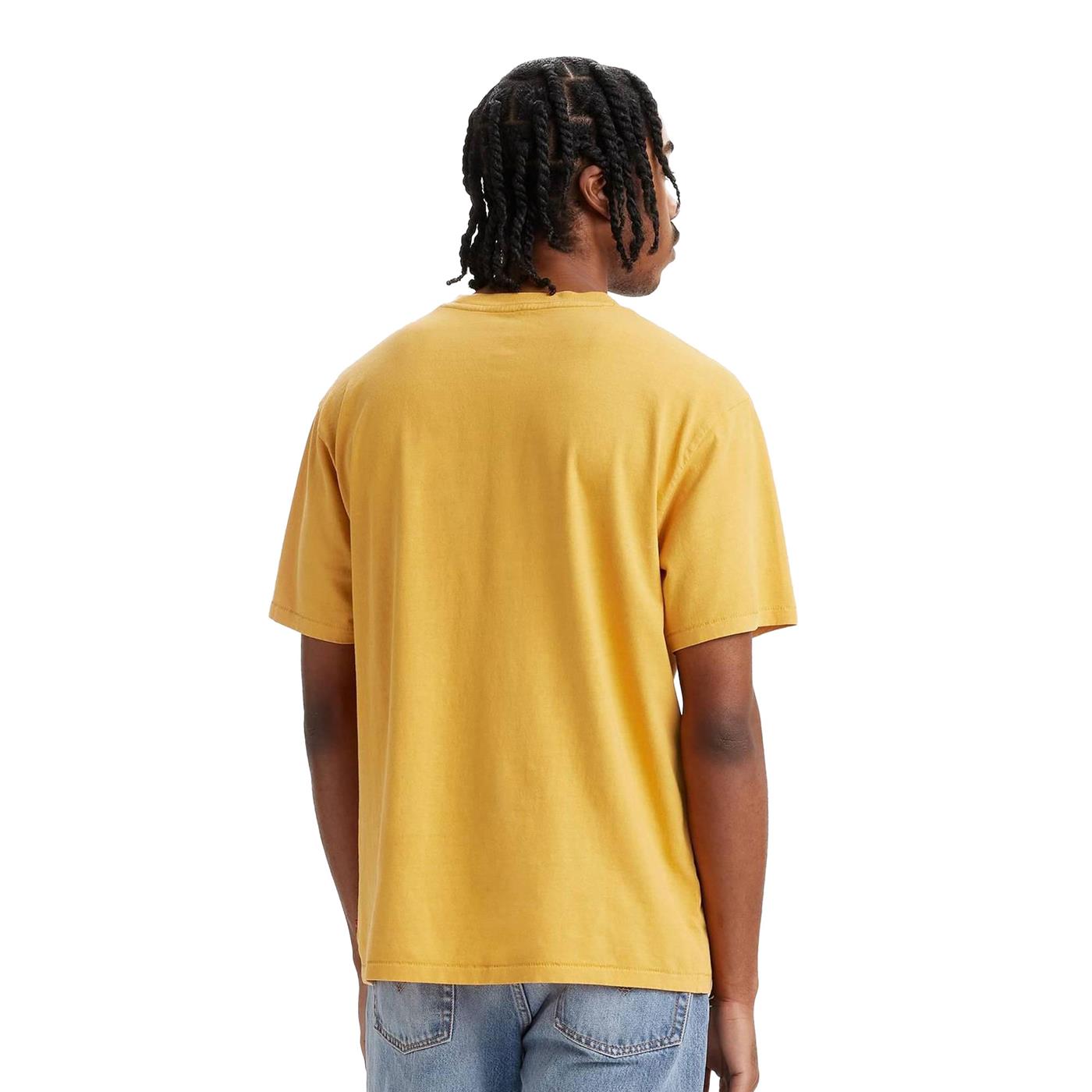 Levis Red Tab Vintage Tee Garment Dye Ochre - A0637-0136