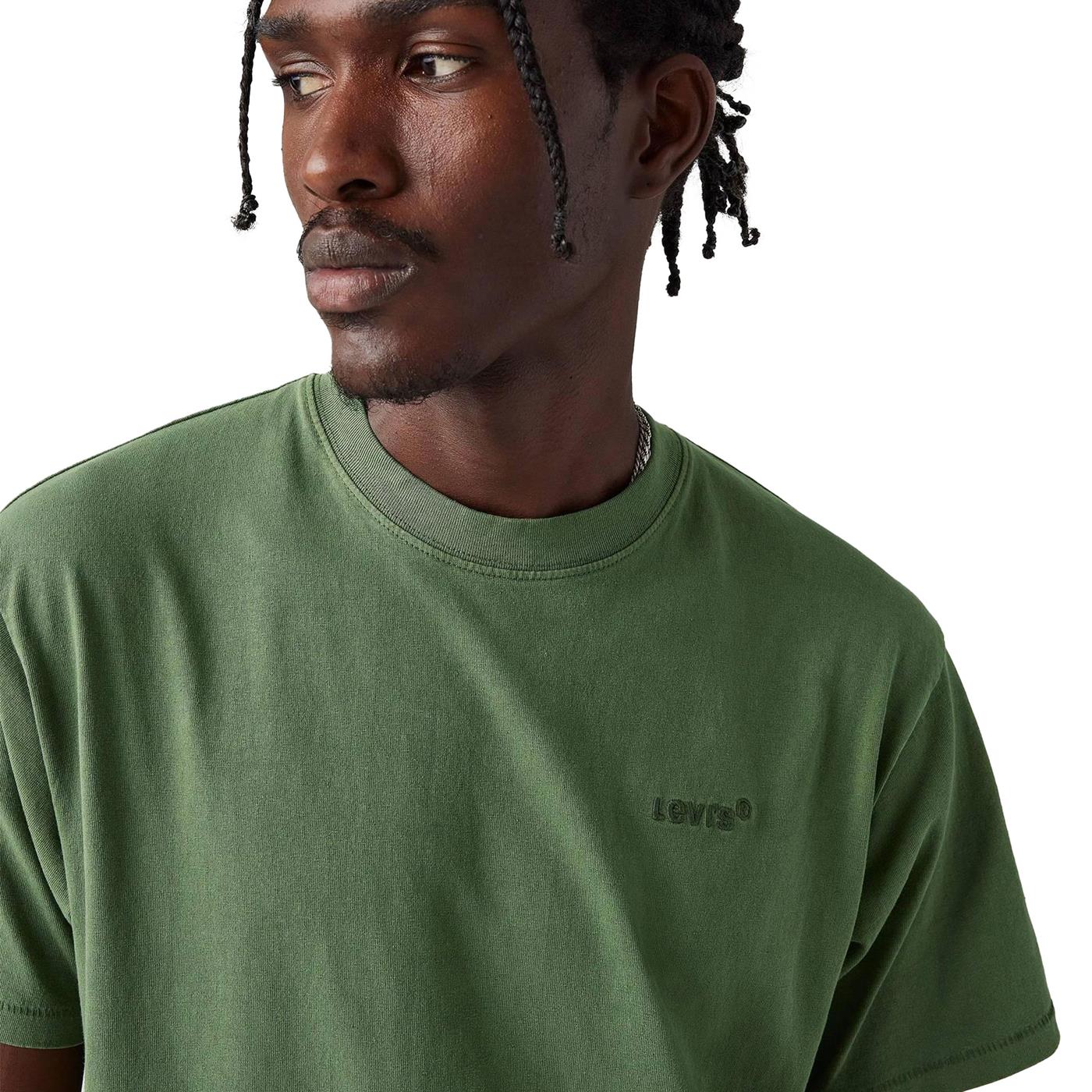 Levis Red Tab Vintage Tee Garment Dye Vineyard - A0637-0137