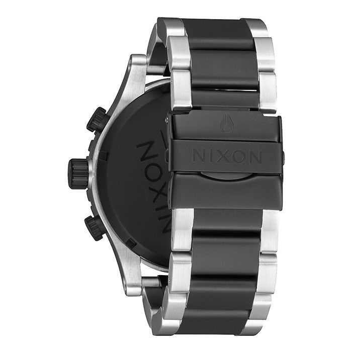 Nixon 51-30 Chrono 51 Mm Black/Rose Gold  - A0832051