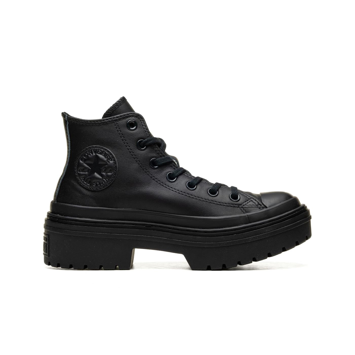 Converse CTAS Lugged Heel Hi Black/Black/Black - A10369C