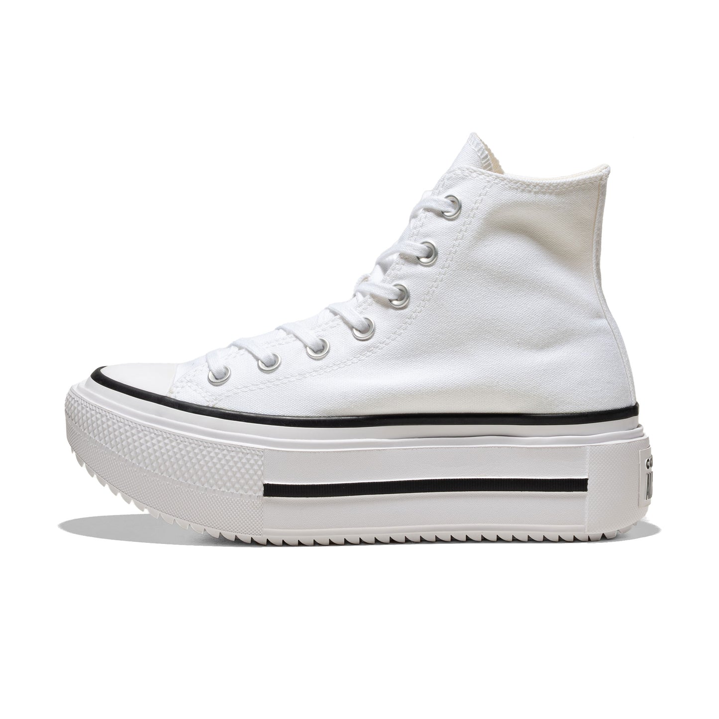 Converse Chuck Taylor All Star Lift Double Stack Hi White/Bl - A12976C