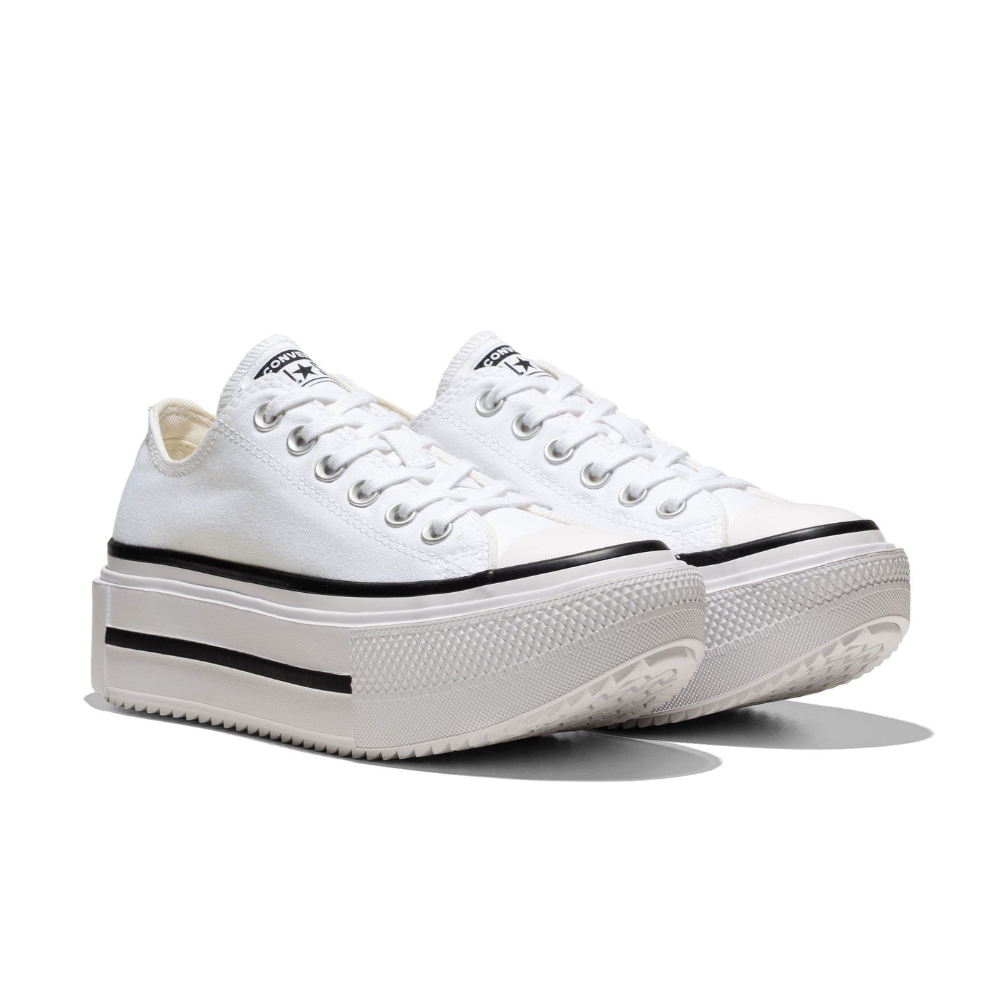 Converse CTAS Lift Double Stack Ox White/Black - A15491C