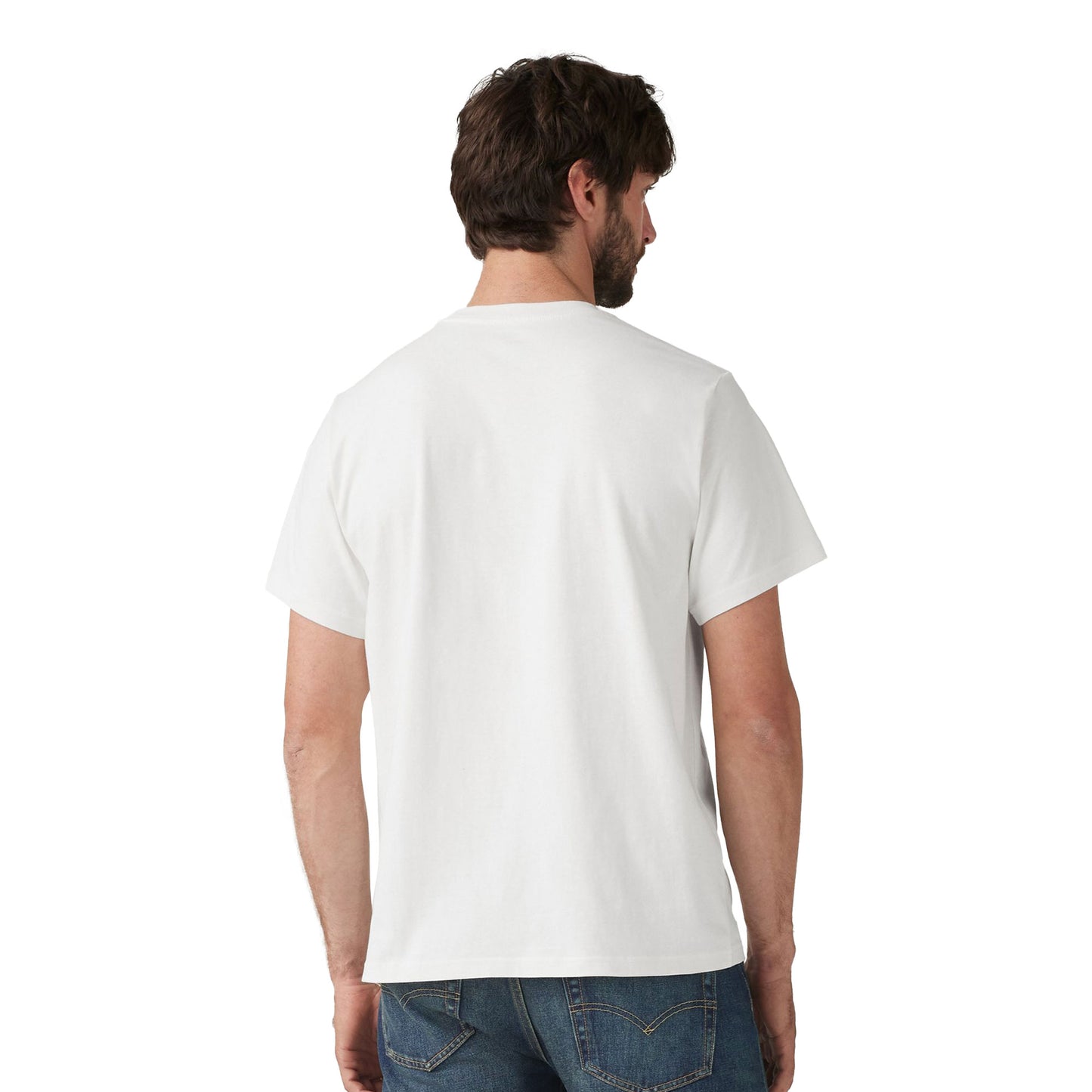 Levis LSE SS Relaxed Fit Tee Boxtab 5in White  - A2082-0204