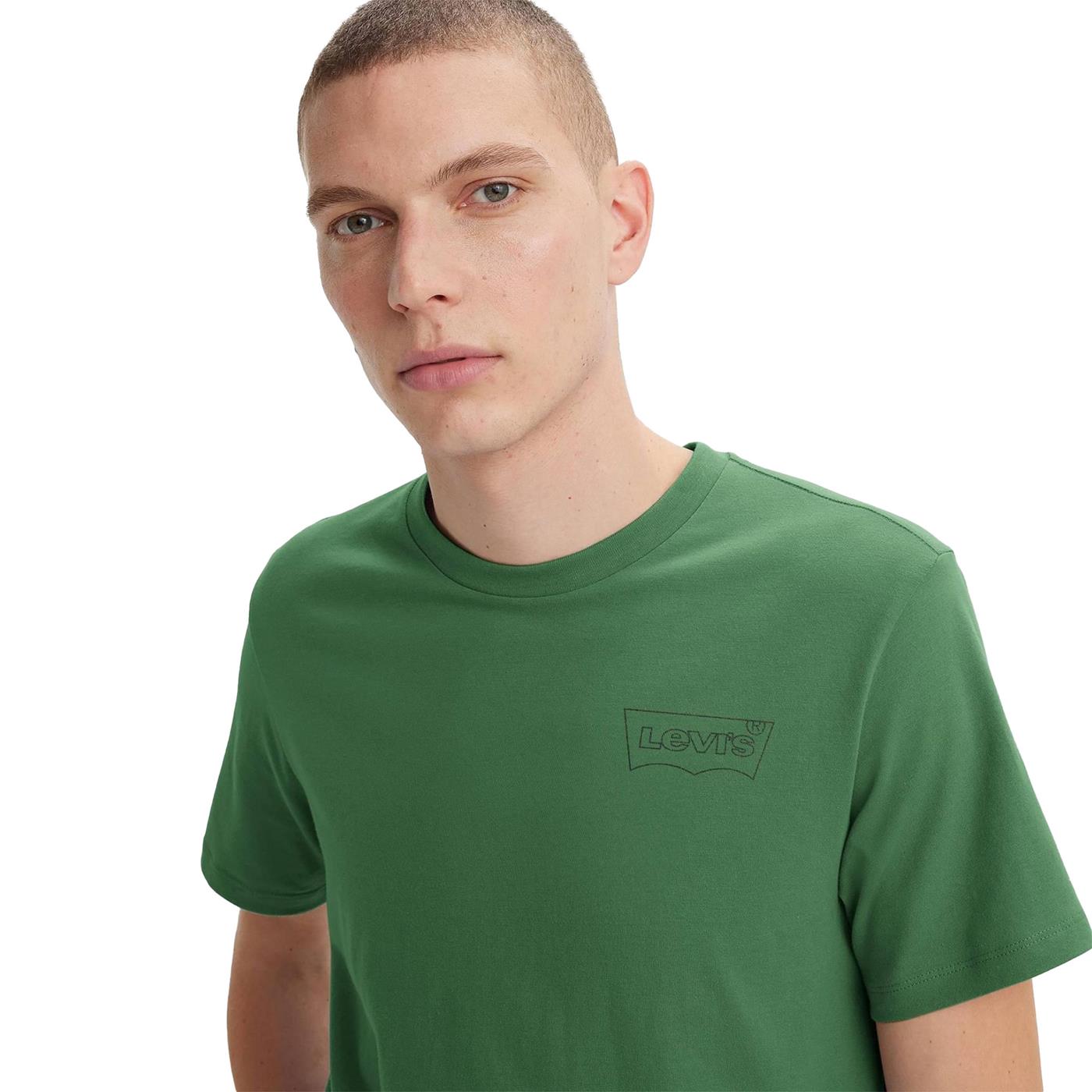 Levis LSE Graphic Crewneck Tee HM Seasonal Myrtle Body  - A2823-0254