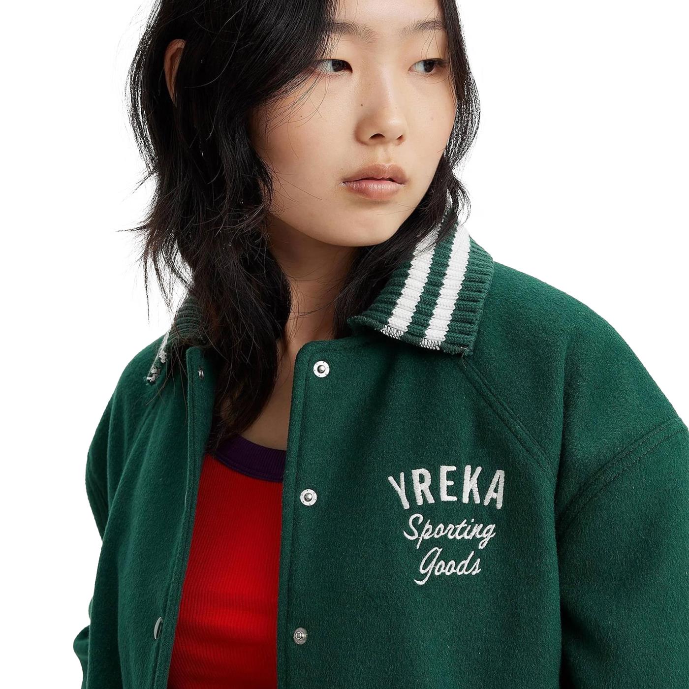 Levis GT Shrunken Varsity Yreka 73 Deep Sea Moss  - A5992-0000