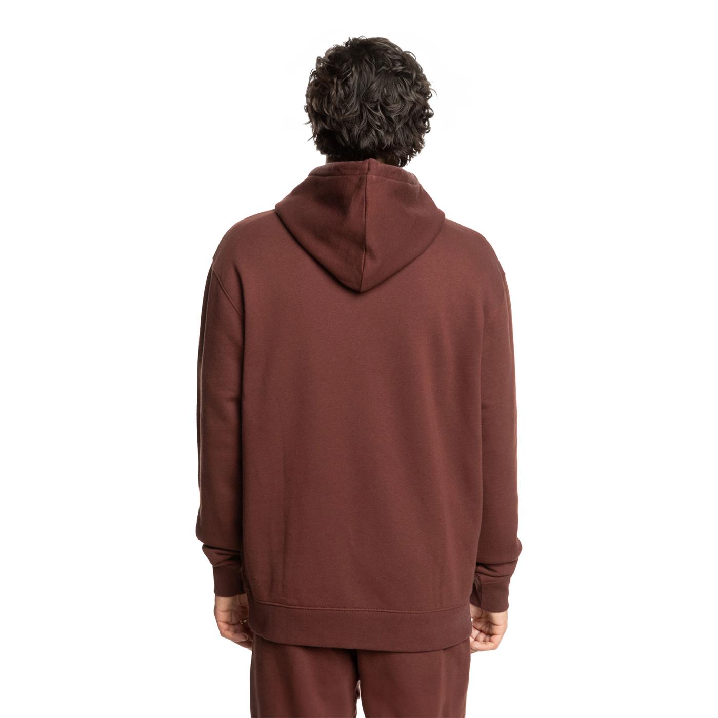 DC Shoes In Between PO Hoodie Bitter Chocolate - ADYFT03433-RSY0
