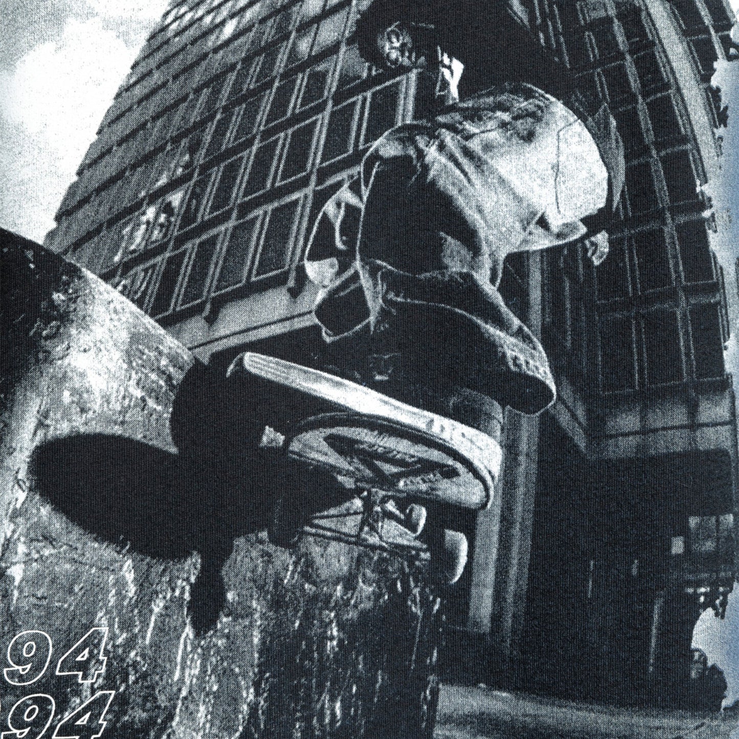 DC Shoes Whereabouts SS Tee Vintage Indigo - ADYZT05456-BYL0