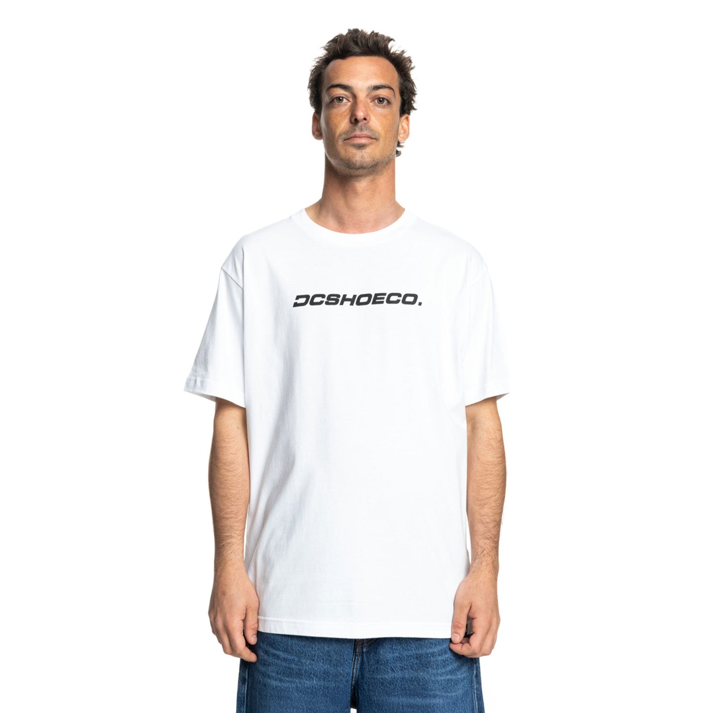DC Shoes Whereabouts SS Tee White - ADYZT05456-WBB0