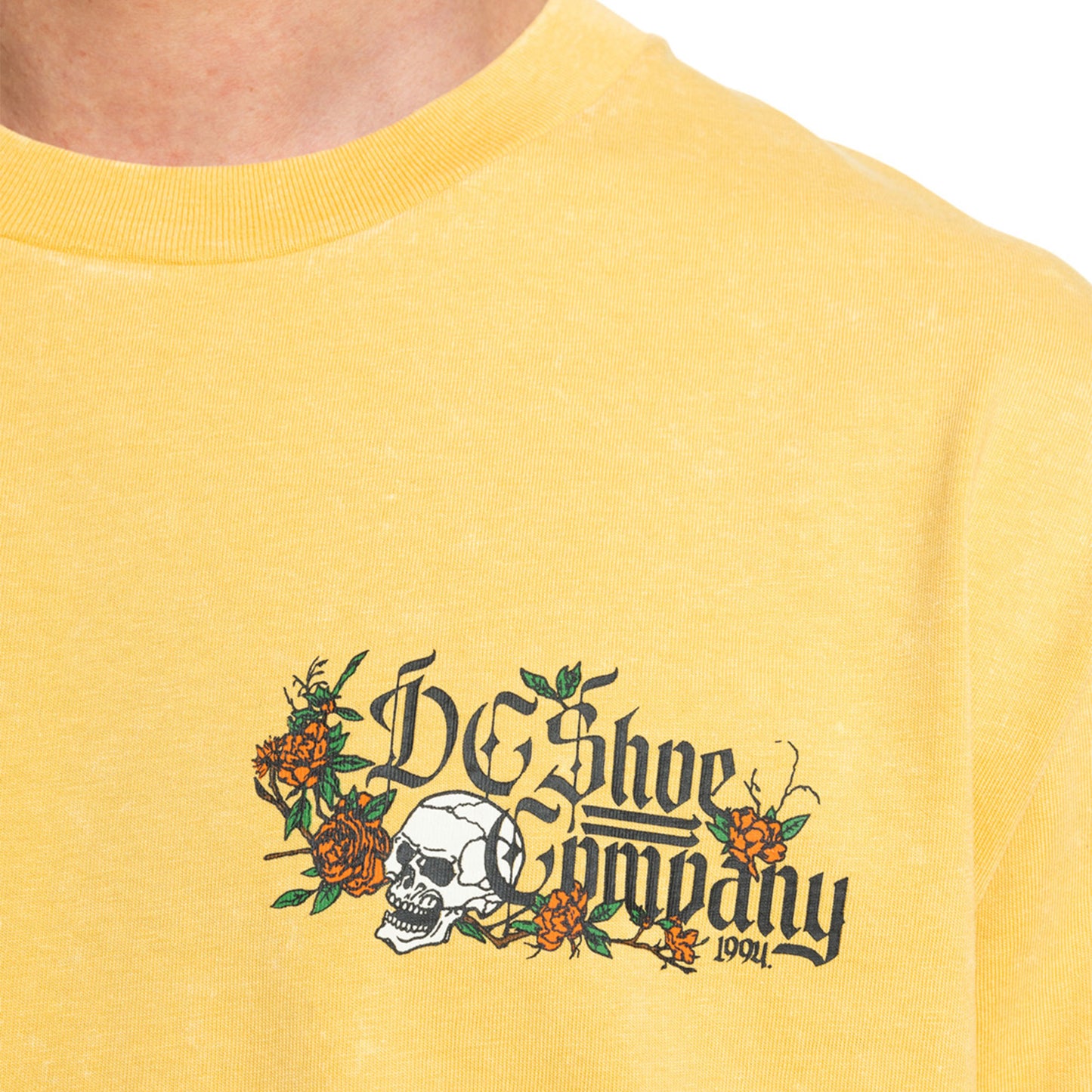 DC Shoes Standoff SS Tee Rattan Rain Wash - ADYZT05460-YHPW