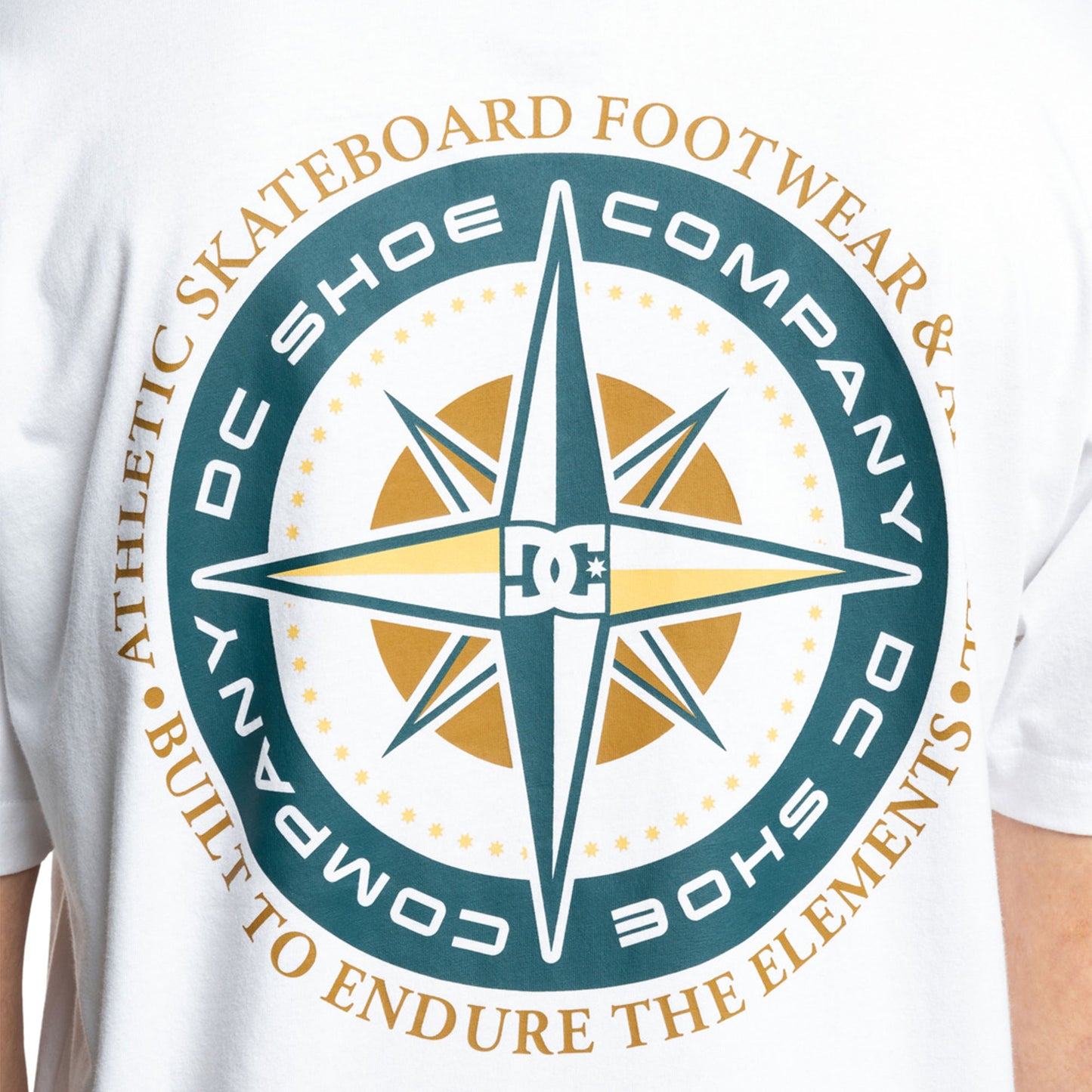 DC Shoes True North SS Tee White - ADYZT05469-WBB0