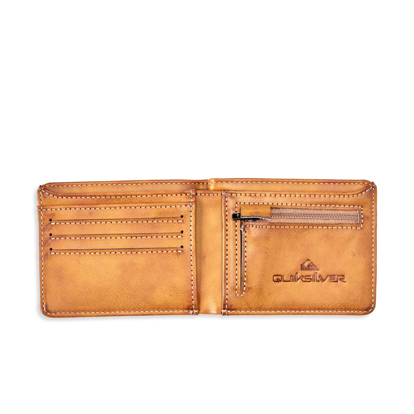 Quiksilver Slim Rays Wallet Chocolate Brown - AQYAA03357-CSD0
