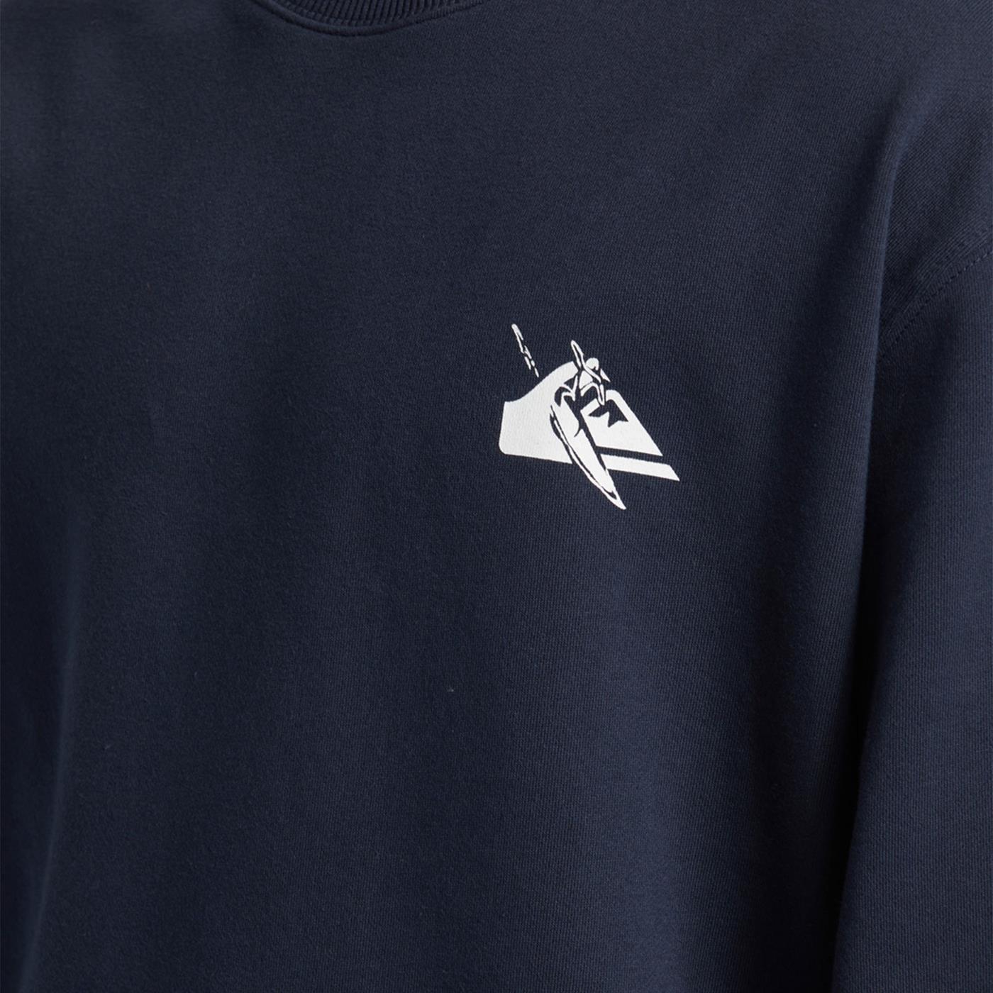 Quiksilver DNA Petroglyph Crew Dark Navy - AQYFT03374-KTP0