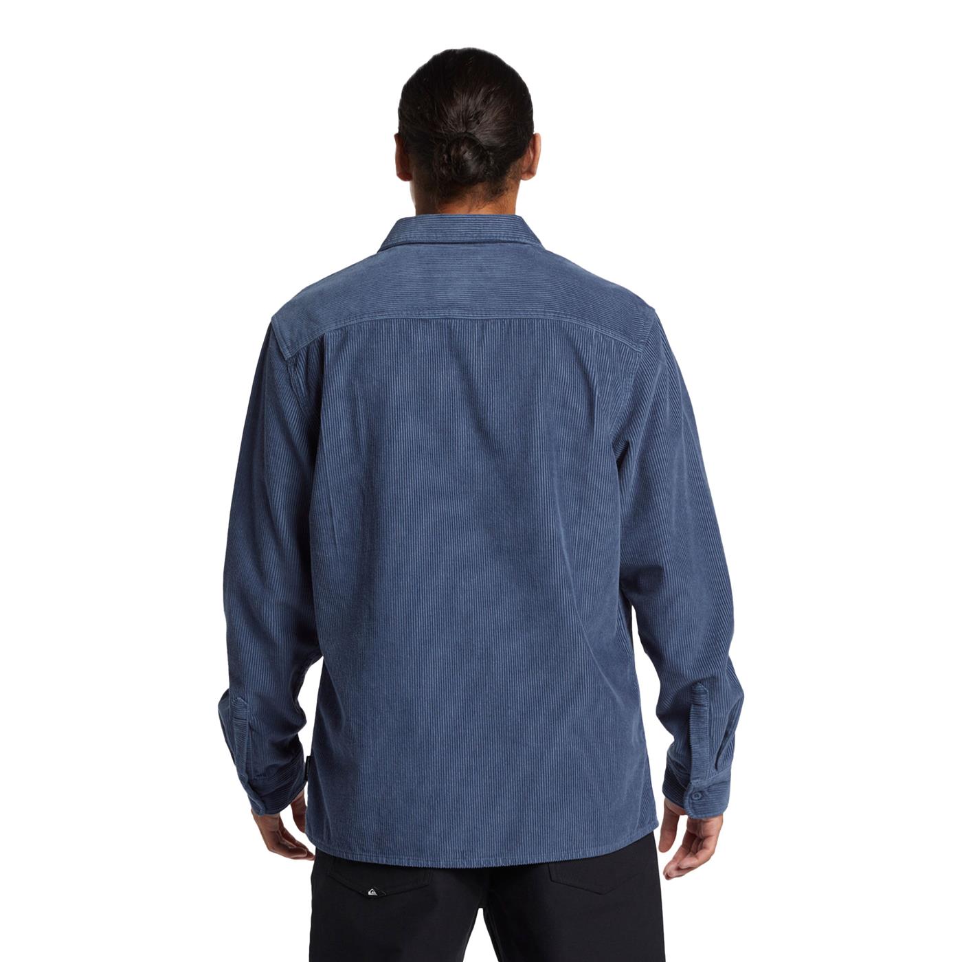 Quiksilver Venture Overshirt Cord Vintage Indigo - AQYWT03345-BYL0