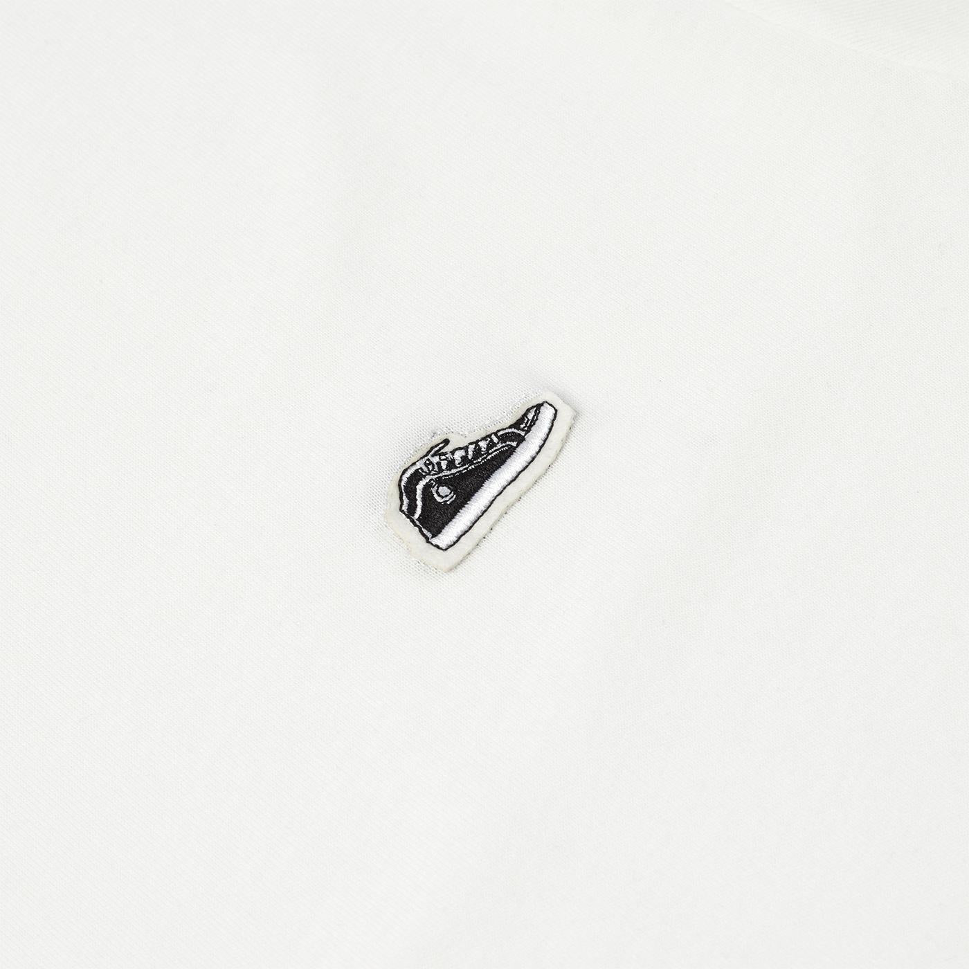 Sanjo Patch Classic T-Shirt White - AW23_1PA_002