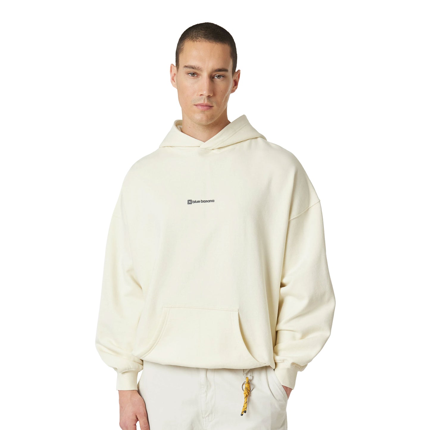 Blue Banana Karma Hoodie Cream - AW25UG016KARWH02